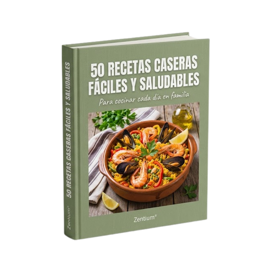Ebook: 50 recetas fáciles y saludables