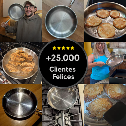 Zentium® Sartén de Titanio Puro Certificado